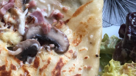 Idée goûter ! Crêpe salée !