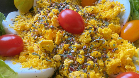 Oeufs mimosa légers et sains  