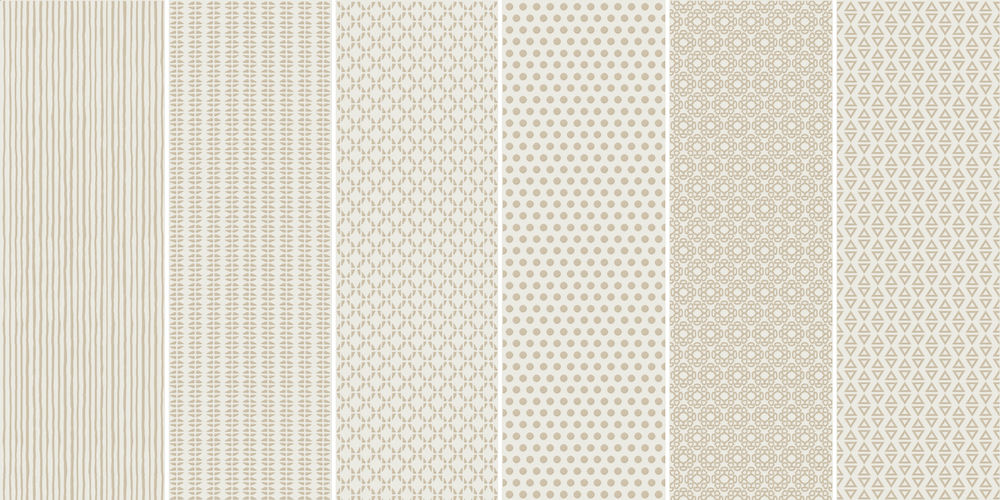 Керамогранит Vibration Beige (6 patterns) 10 х 30 см
