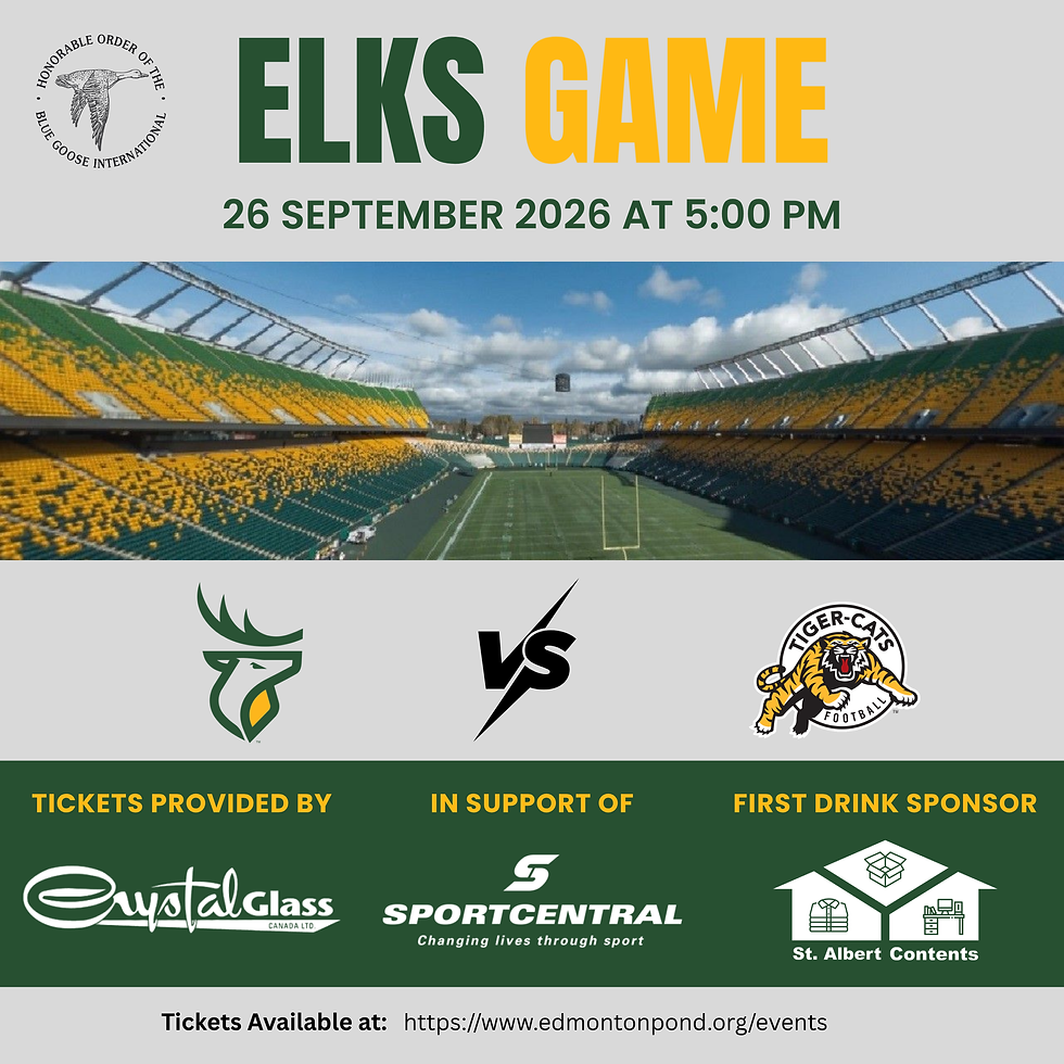 Edmonton Elks vs Hamilton Tiger-Cats Event