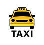 Gelbes Taxi-Symbol das Favicon auch als Titelbild