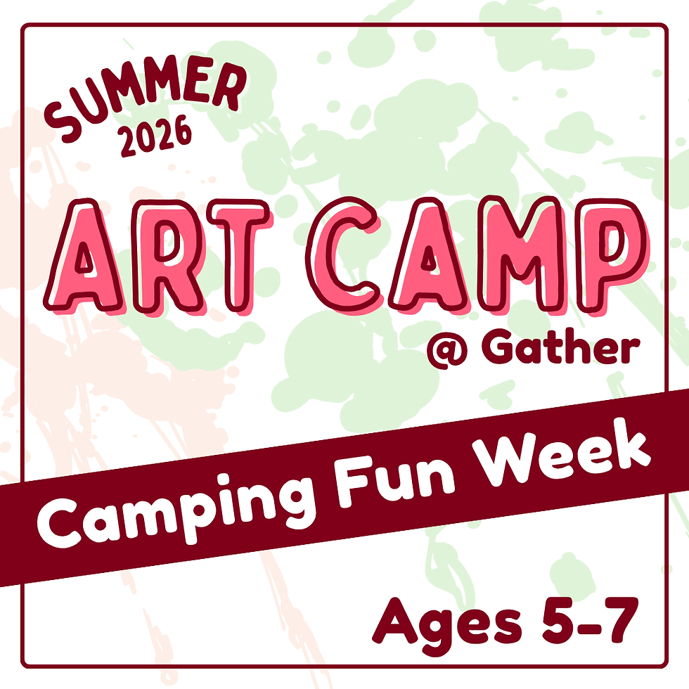 Camping Fun Art Camp (Ages 5-7)