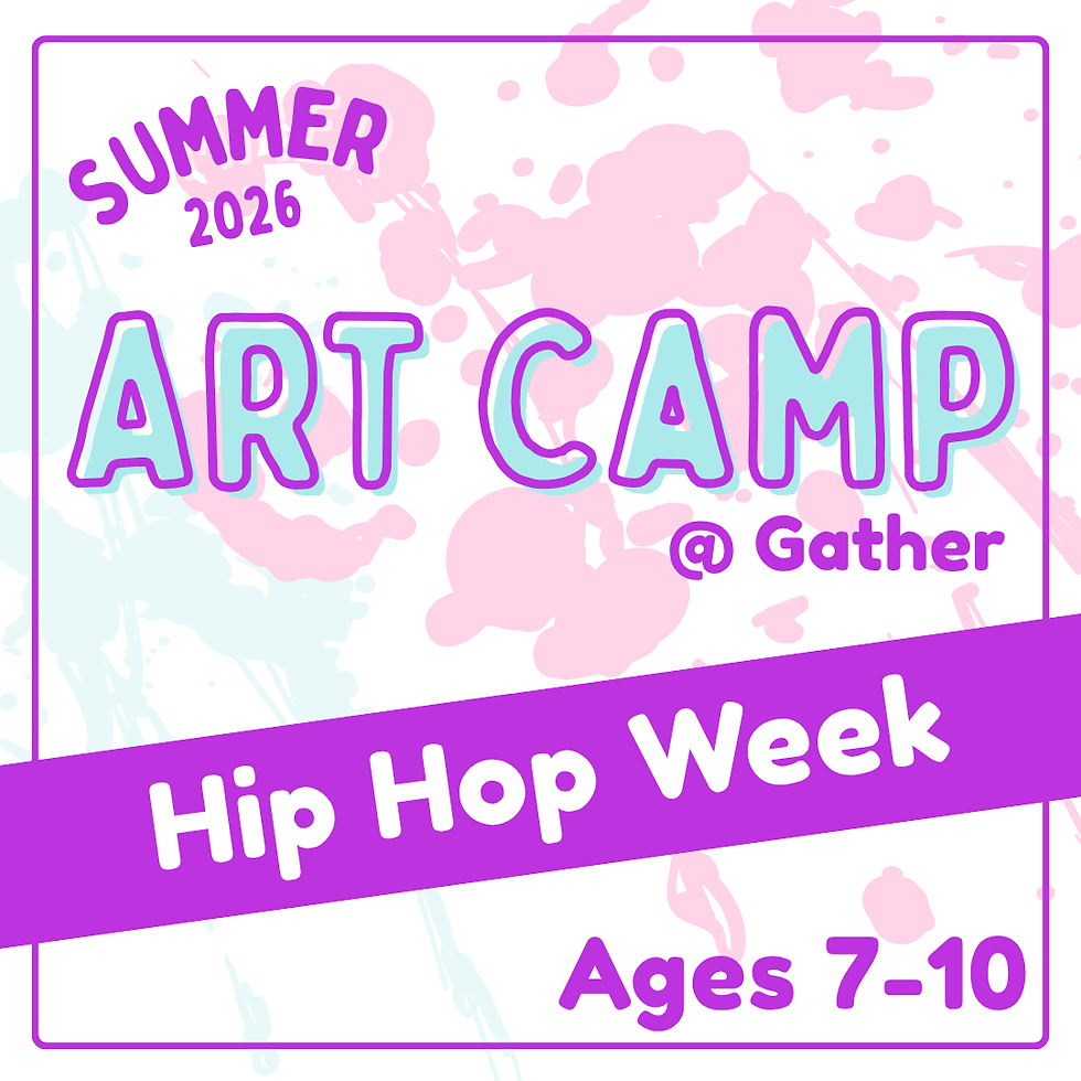 Hip Hop Art Camp (Ages 7-10)