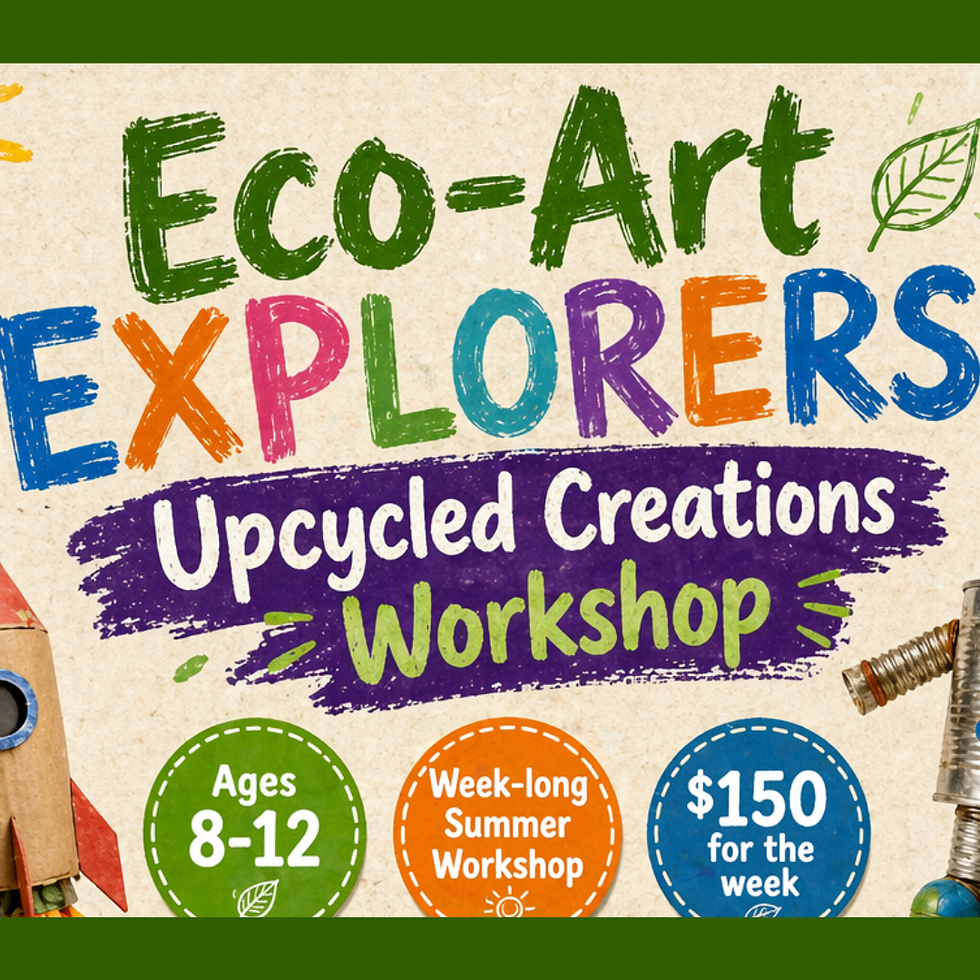 Eco-Art Explorers: Upcycled Creations Workshop