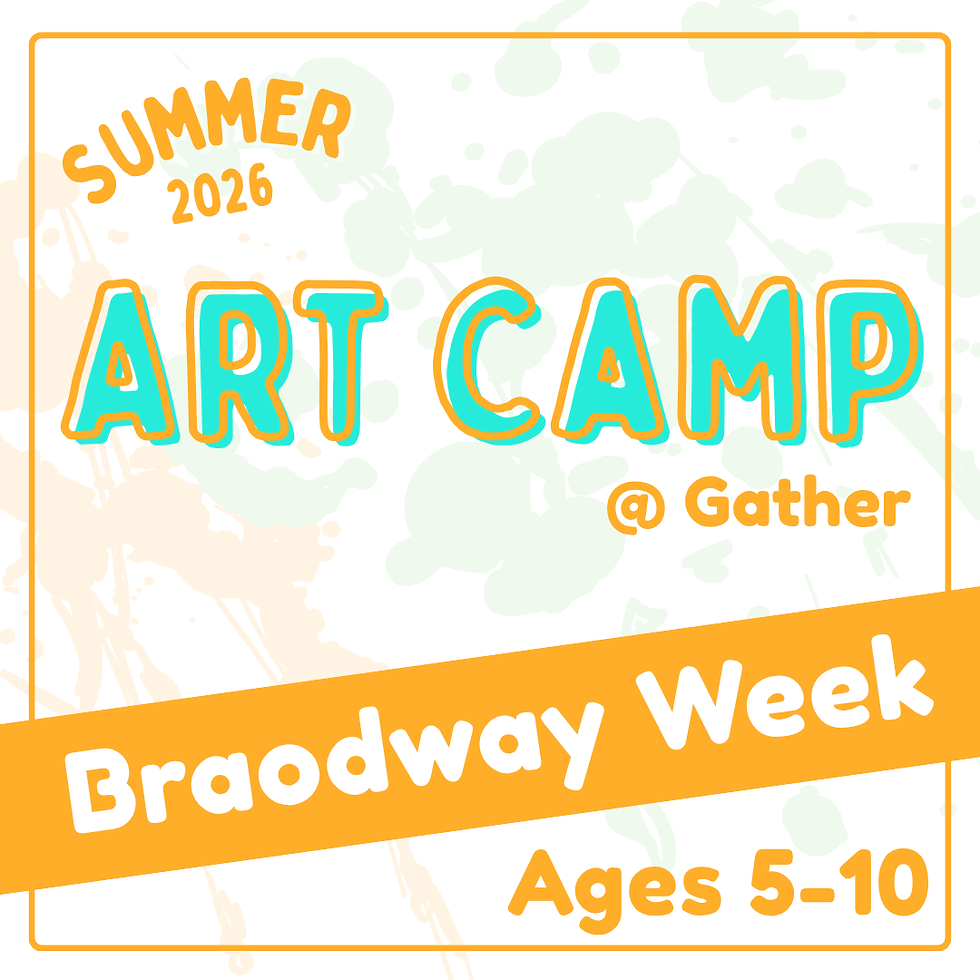 Broadway Art Camp (Ages 5-10)