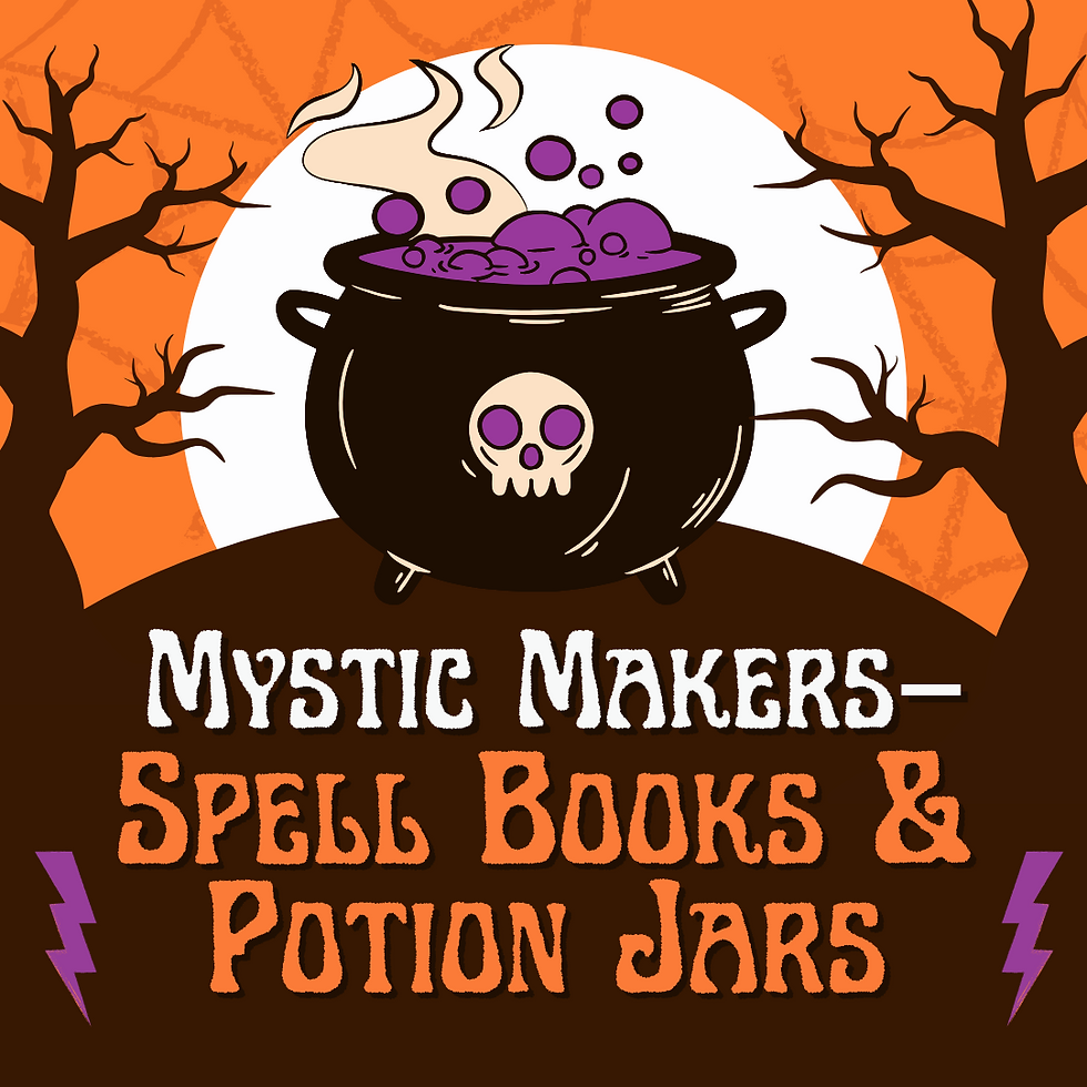 Mystic Makers - Spell Books and Potion Jars