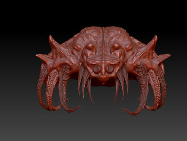 Alien spaceship version2_ front_view.jpg