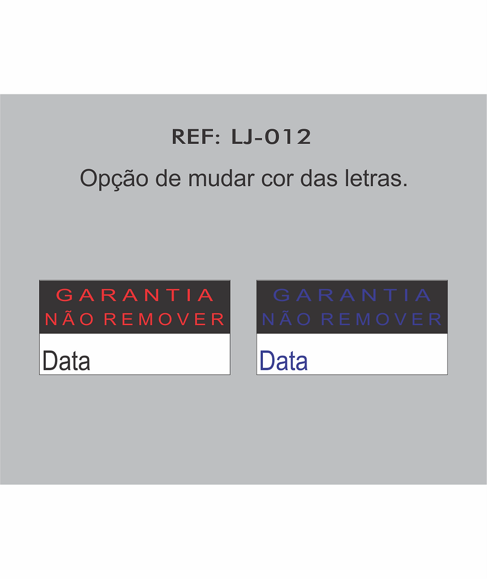 Miniatura: REF: LJ - 3x1,5cm – 350 unidades -  Adesivo casca de ovo