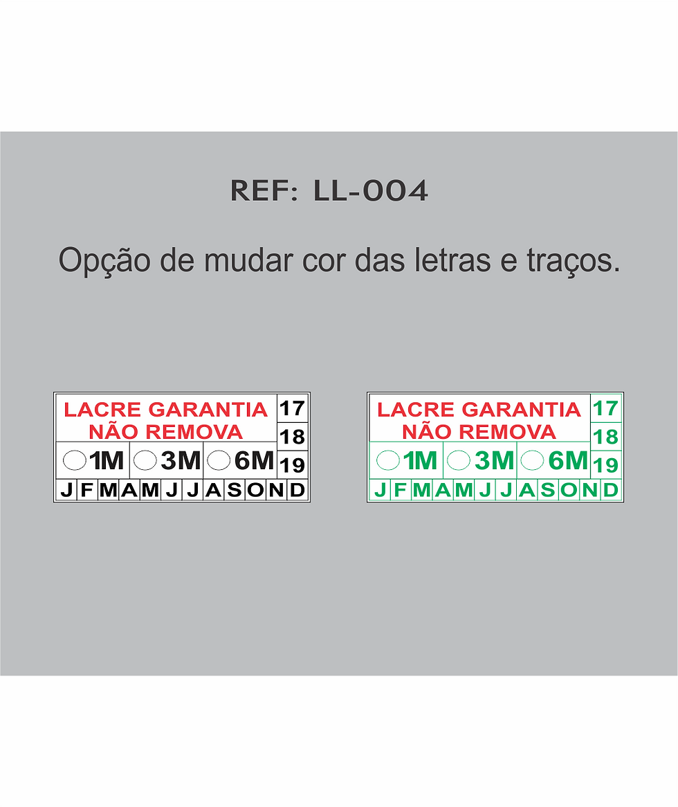 Miniatura: REF: LL - 3,5x1,5cm – 300 unidades -  Adesivo casca de ovo