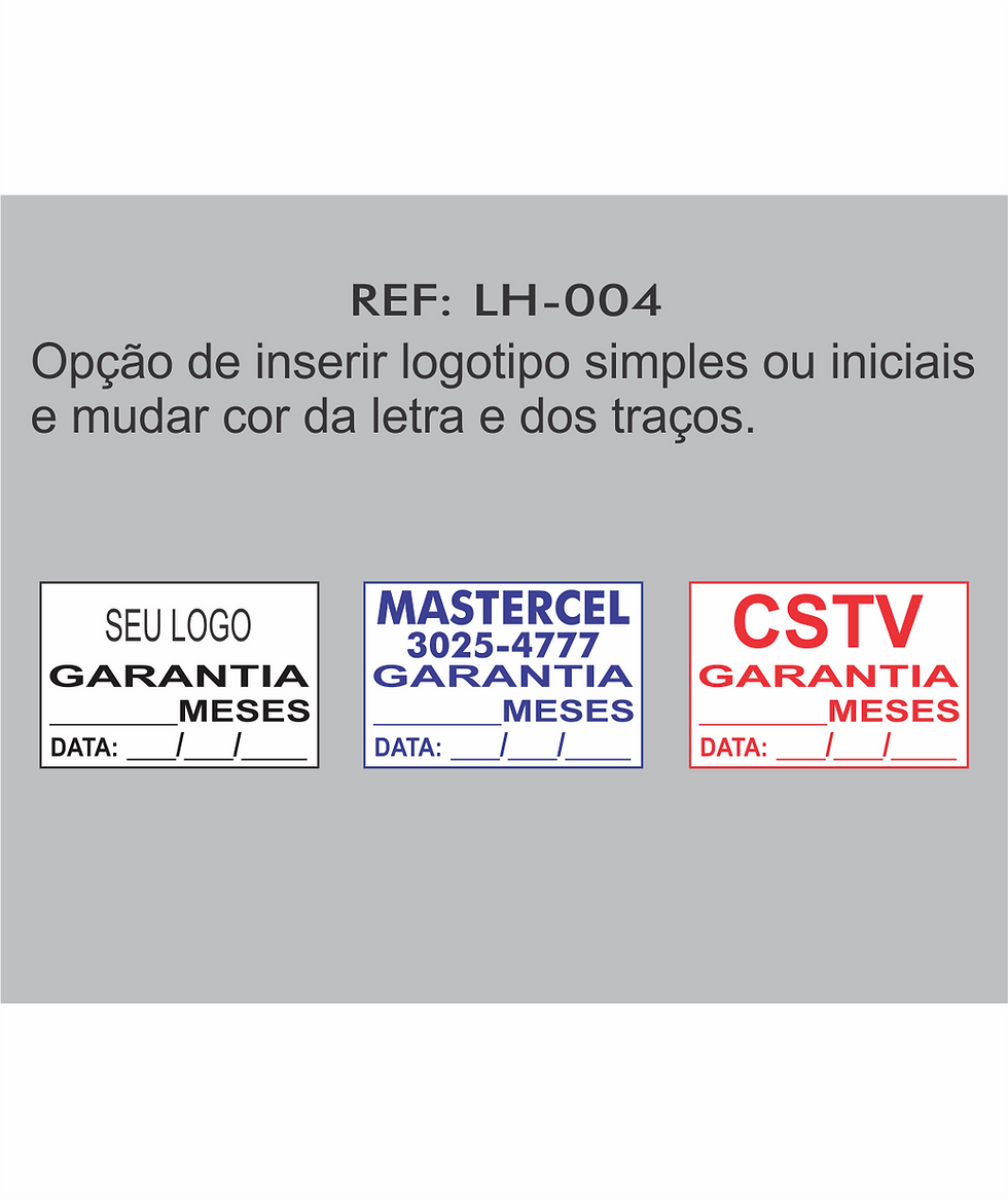 Miniatura: REF: LH - 2,5x4cm – 150 unidades -  Adesivo casca de ovo