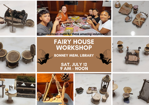 Fairy House Workshop for Kids