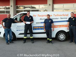 Großzügige Spende von Josef Bruckner am 14.09.2020 !