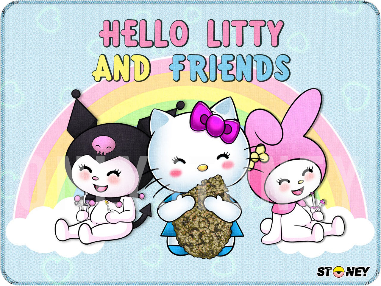 Hola Litty and Friends Desk Mat