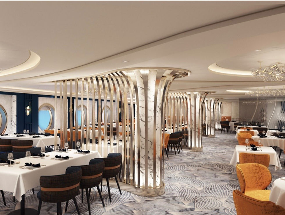 NCL Haven restaurant op de Prima klasse