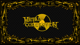 A metal beer, wine and liquor bottle collection