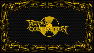 A metal beer, wine and liquor bottle collection
