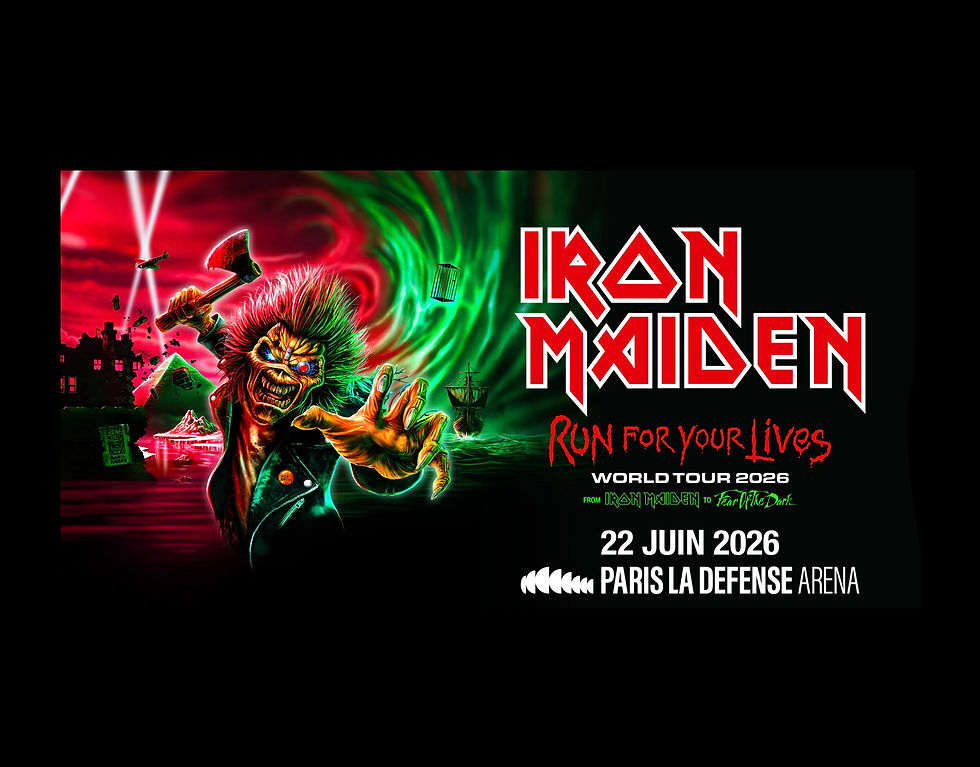 Iron Maiden’s Paris Spectacle Survives a Night of Darkness