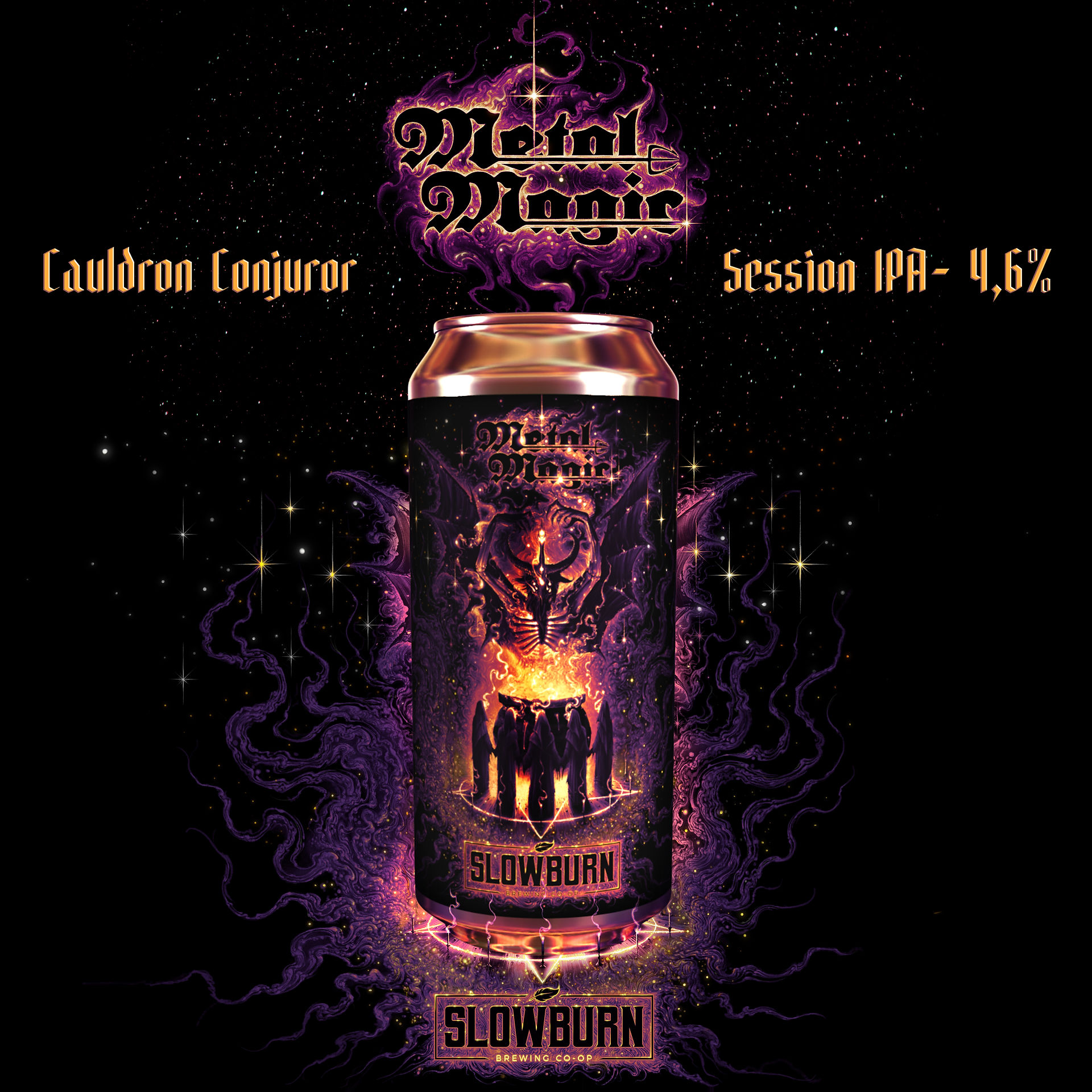 Metal Magic mockup