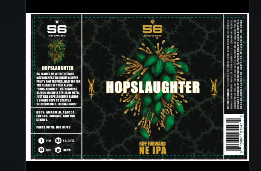 Nothingness x 56 Brewing: Hopslaughter