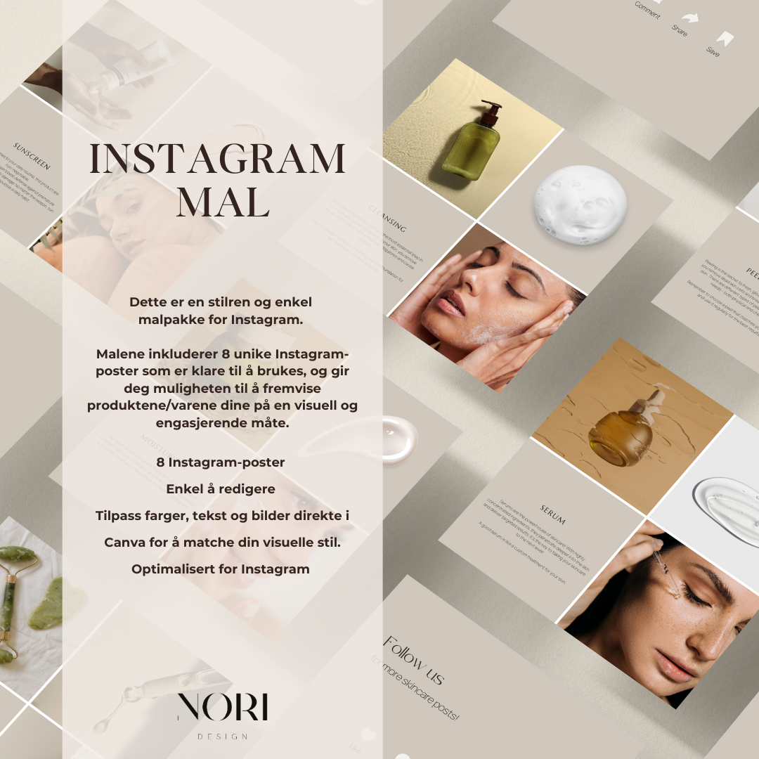 Instagram-mal (8 sider)