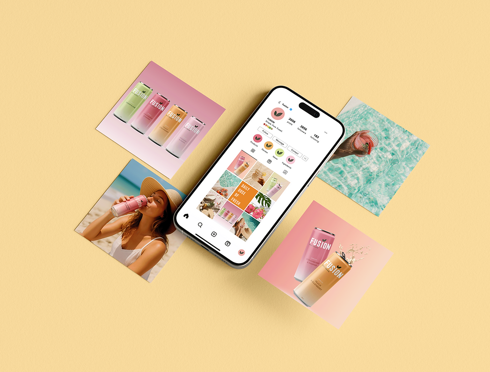 Fusion social media posts feed