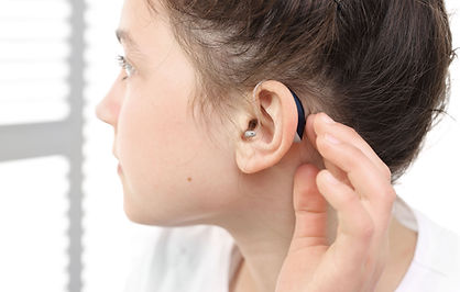 hearing aid hearing loss behind the ear amplification