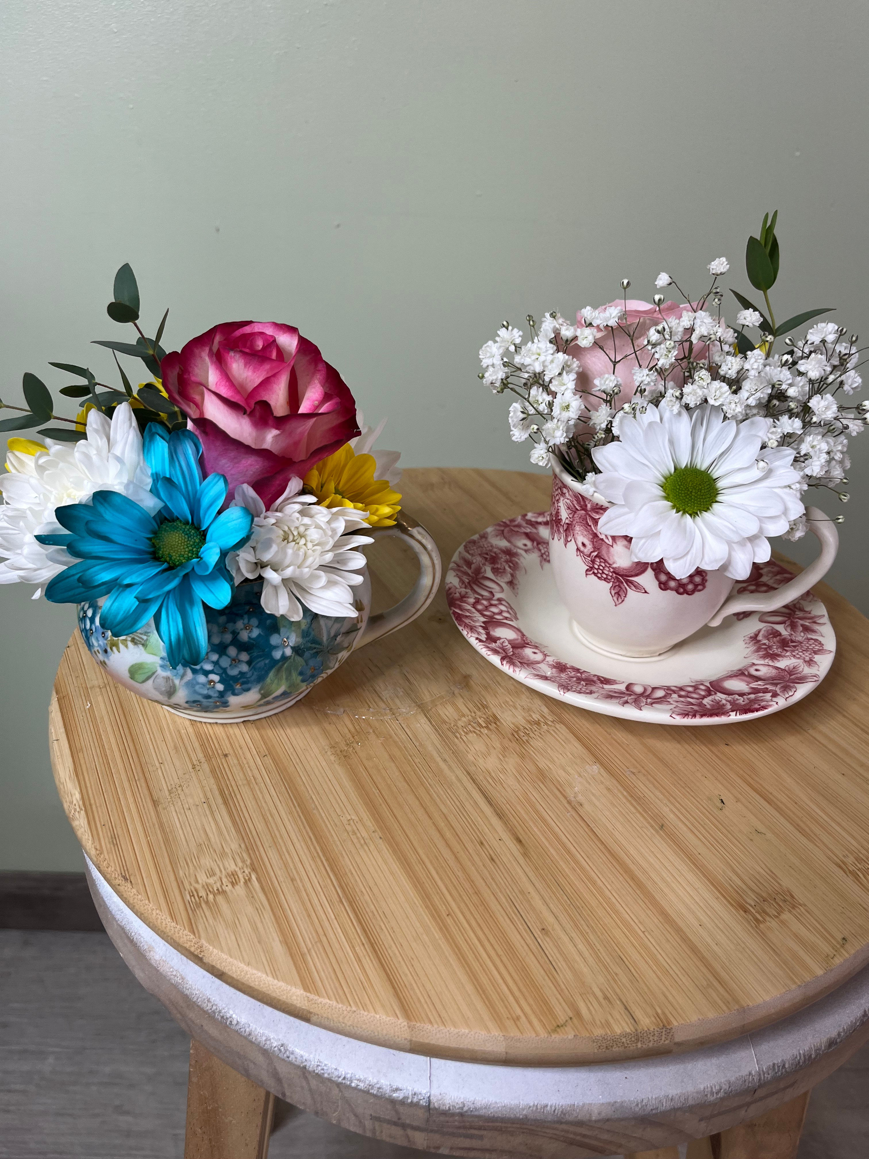 Tea Cup Arrangement