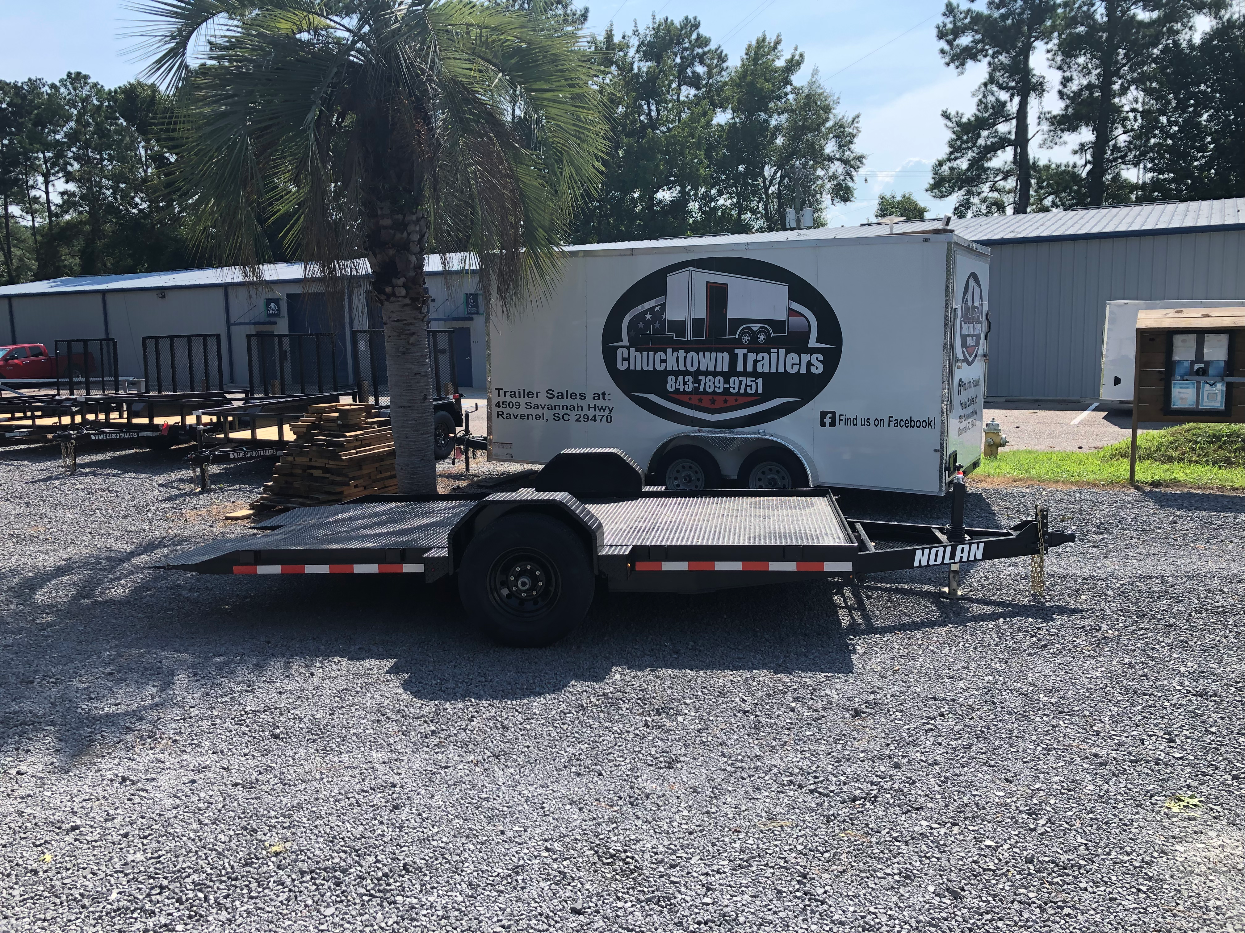 Nolan 7x13 7k Tilt Trailer