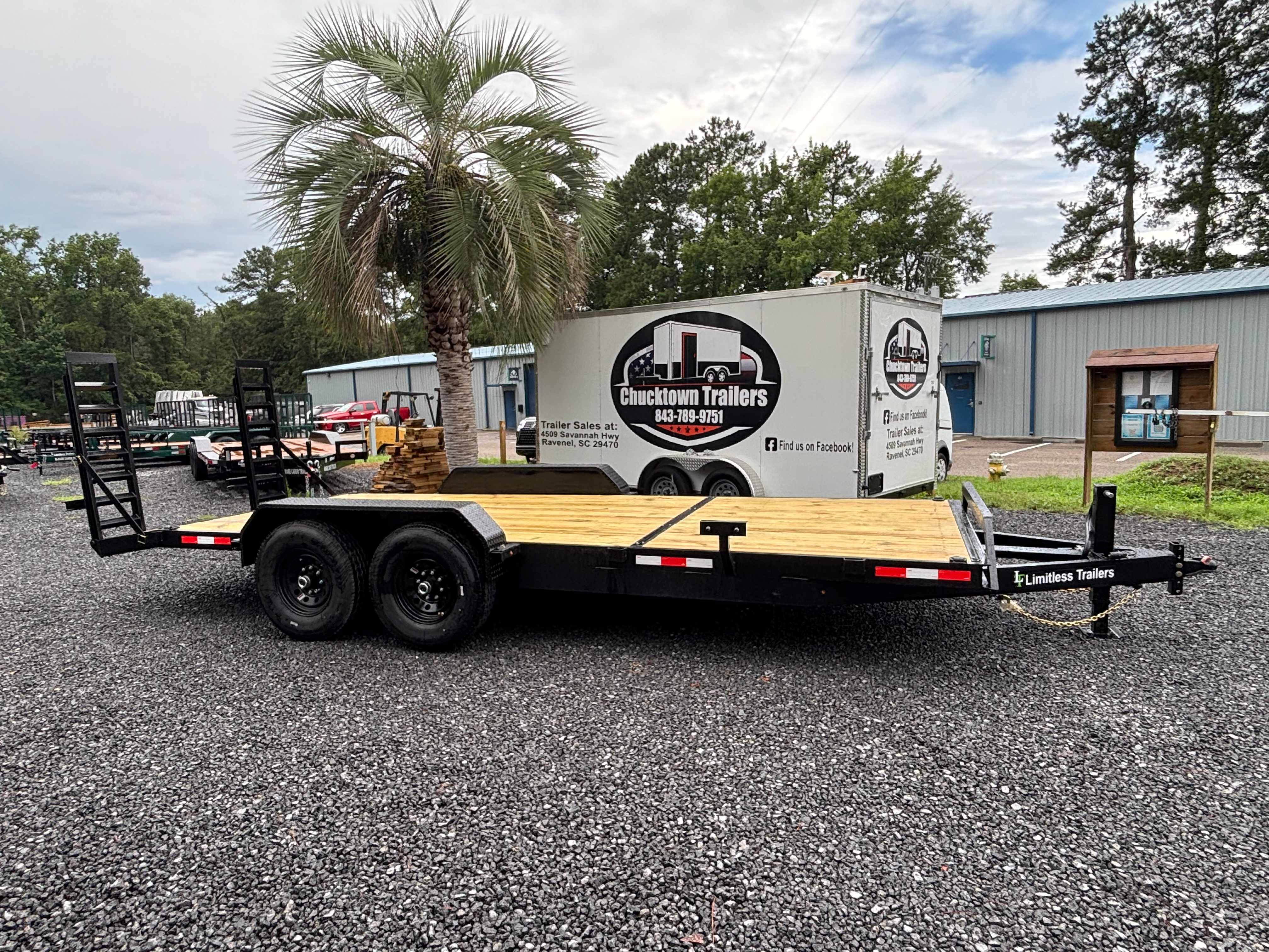 Limitless 7x20 14k Equipment Trailer