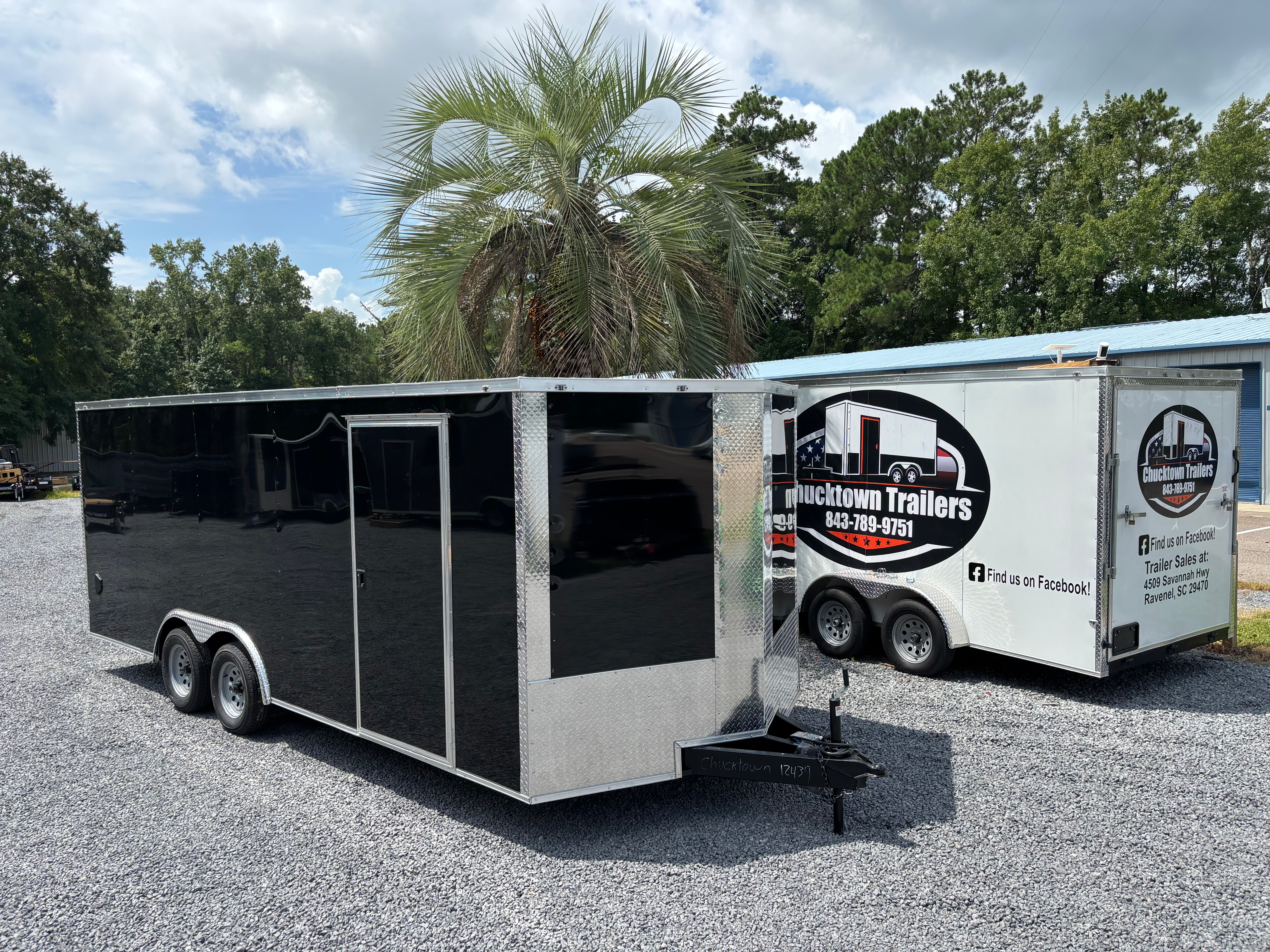 J&C 8.5x20 Enclosed Trailer