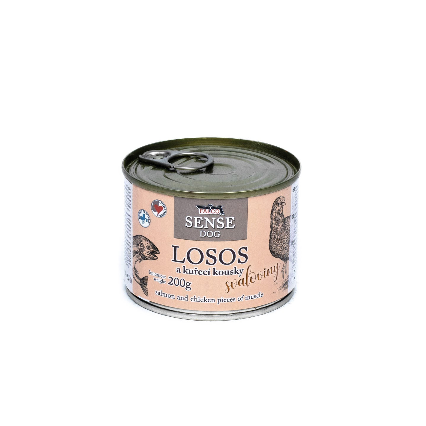 Lachs & Hähnchen Muskelfleischstücke | Sense dog
