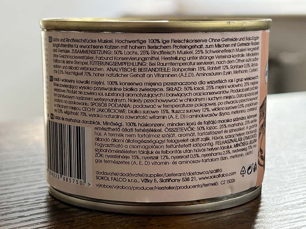 Lachs Sense Cat