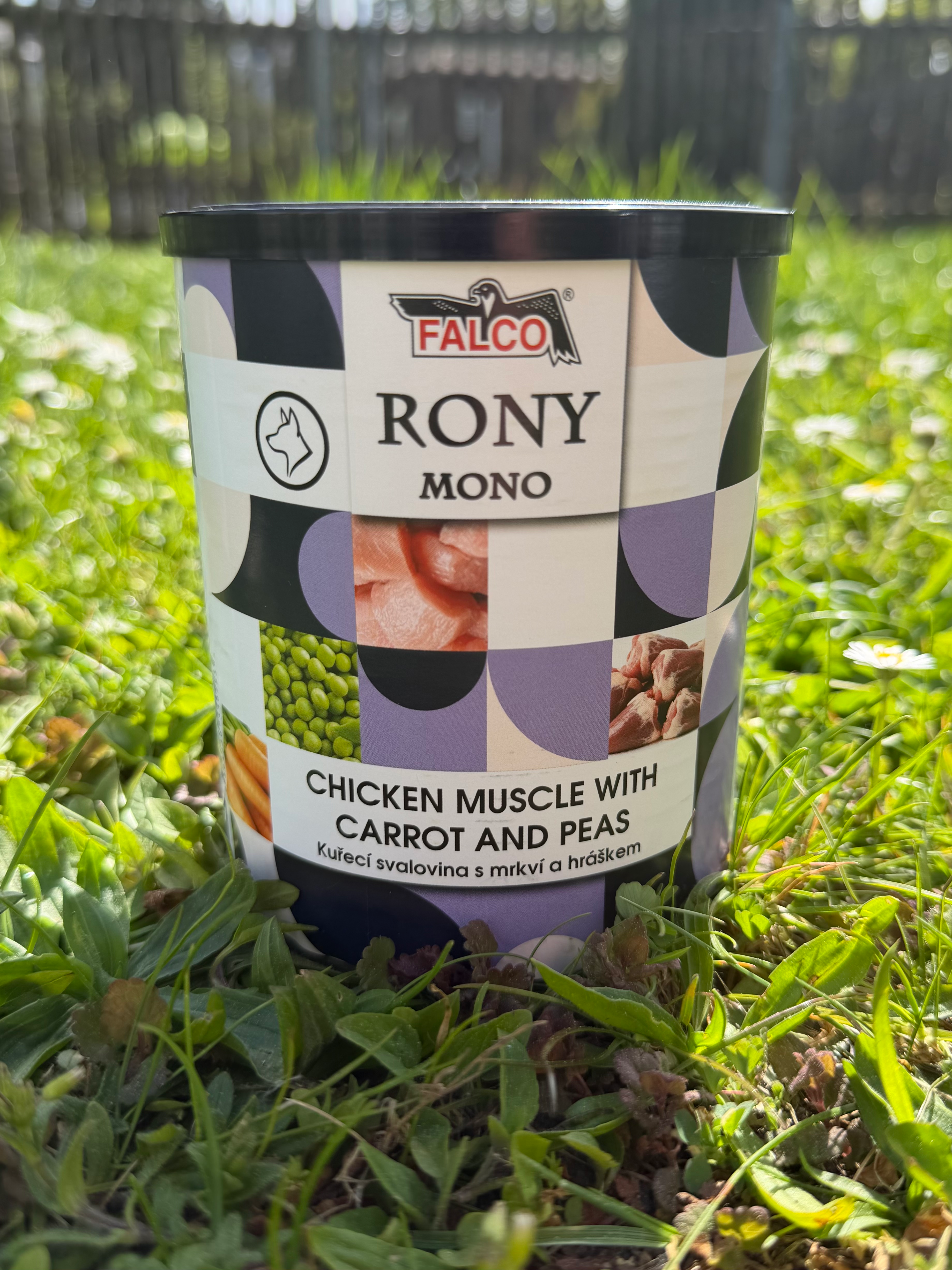 Hühnerfleisch mit Karotten und Erbsen | RONY Mono | 800 g