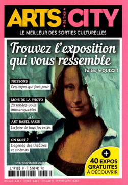 Couverture du magazine Arts in the City oct 2024