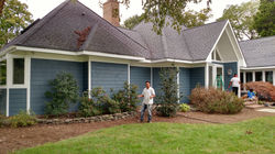 Charles Graves Painting Company delivering flawless siding staining and trim updates