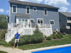Skilled exterior painters transforming siding and trim in Oakton, VA