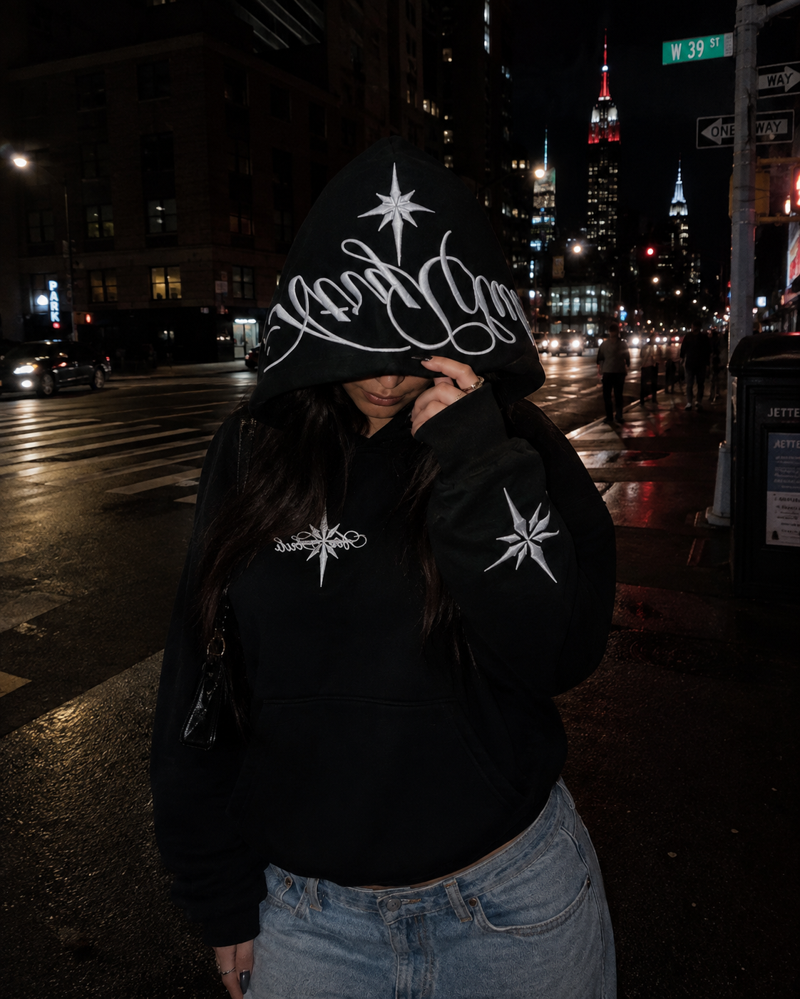 Embroidered Hoodie