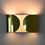 Thumbnail: Golden Foglio Wall lamp by Tobia & Afra Scarpa for Flos, 1960s