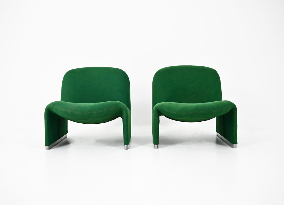 Thumbnail: Alky Chairs by Giancarlo Piretti for Anonima Castelli, 1970s,  set of 2