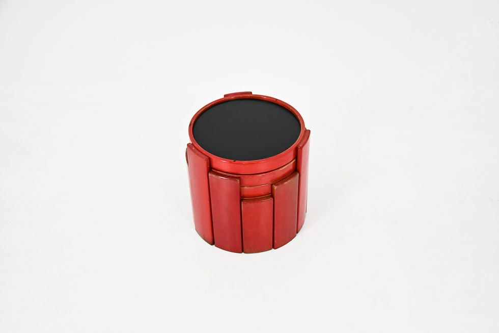 Thumbnail: Model 780 Nesting Tables by Gianfranco Frattini for Cassina, 1960s, set of 4