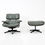 Thumbnail: Lounge Chair with ottoman by Charles & Ray Eames for Herman Miller, 1970s