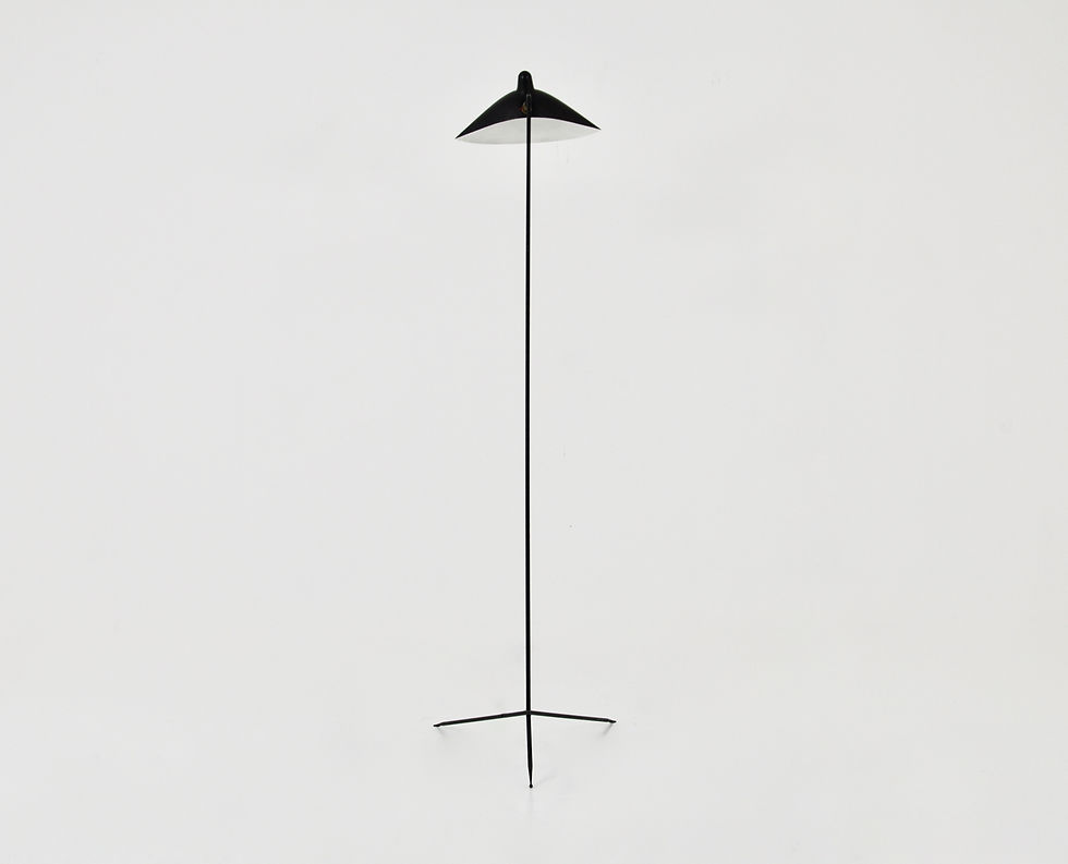 Thumbnail: Floor lamp by Serge Mouille, 1st edition, 1953