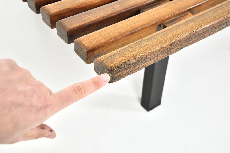 Thumbnail: "Cansado" Bench by Charlotte Perriand for Steph Simon, 1950s