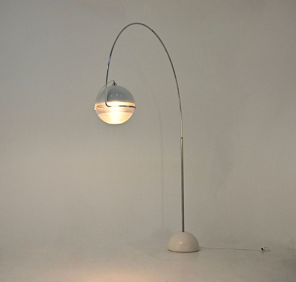 Thumbnail: Focus Floor Lamp by Fabio Lenci for Guzzini, 1970s