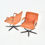 Thumbnail: P126 Office Chair by Osvaldo Borsani for Tecno, 1970s, set of 2