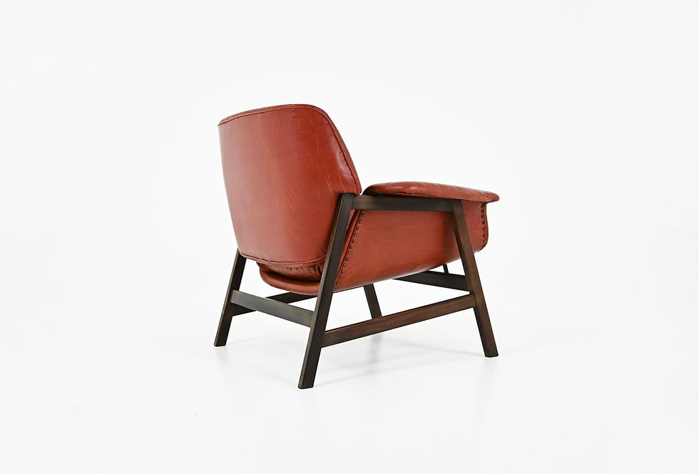 Thumbnail: Armchairs "849" by Gianfranco Frattini for Cassina, 1950s, set of 2
