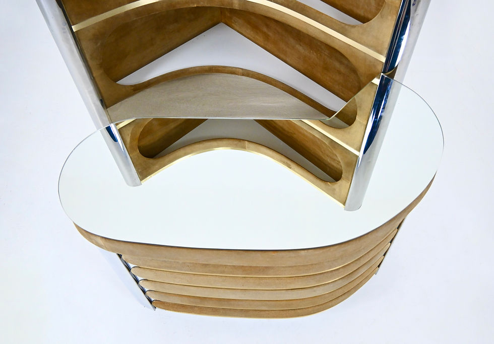 Thumbnail: Bar set in the style of Willy Rizzo, 1970s