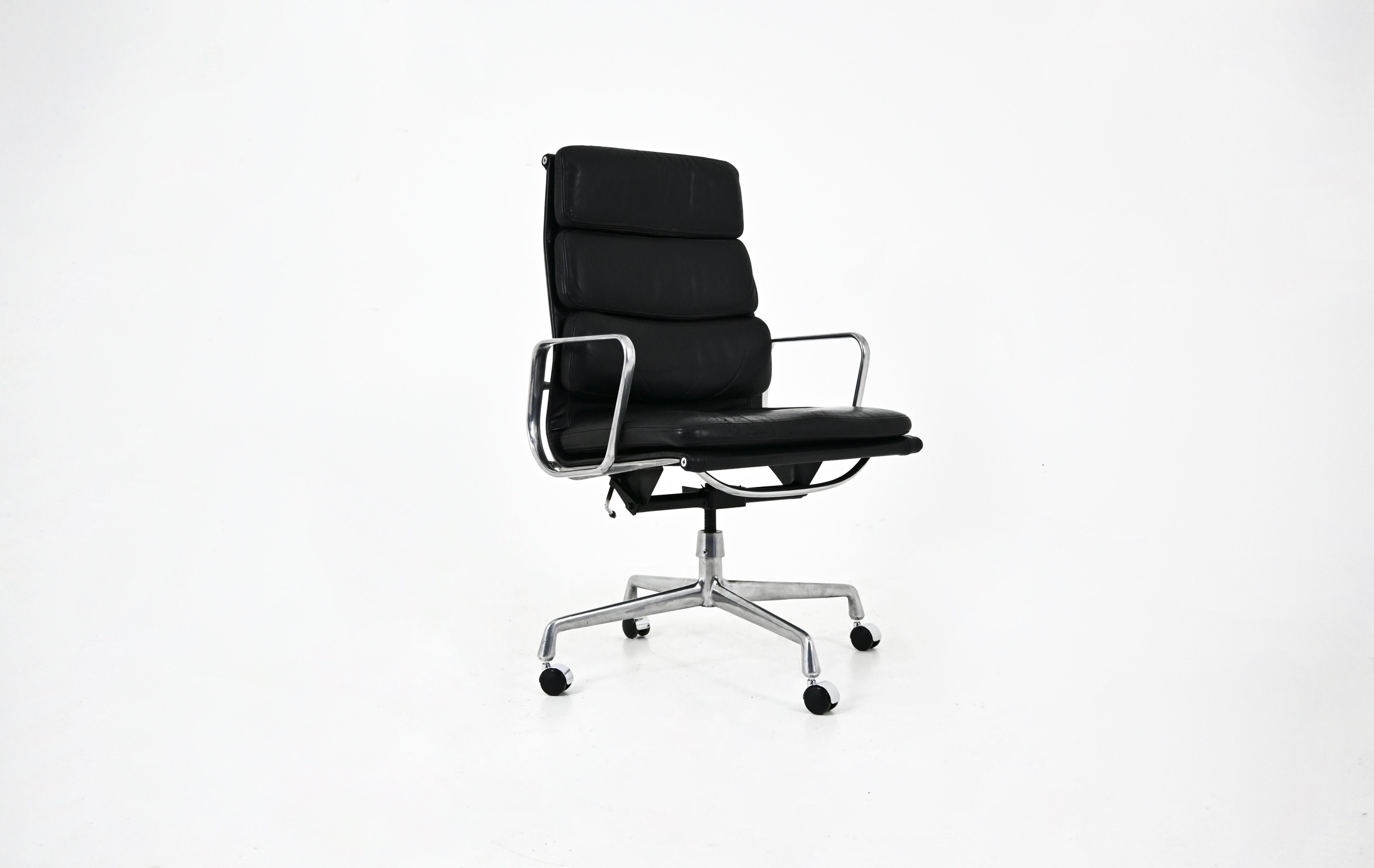 Soft Pad Chair by Charles & Ray Eames for ring Mobelfabrikk Norway, 1970s