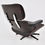 Thumbnail: Lounge Chair by Charles & Ray Eames for ICF, 1970s