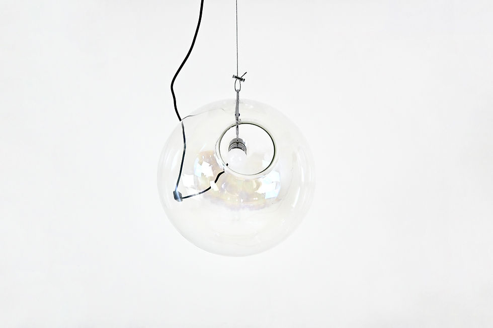 Thumbnail: "Sona" Hanging lamp by Carlo Nason for Lumenform, 1970S